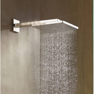 Верхний душ Hansgrohe Raindance E 300 1jet с душевым кронштейном Matt White 26238700