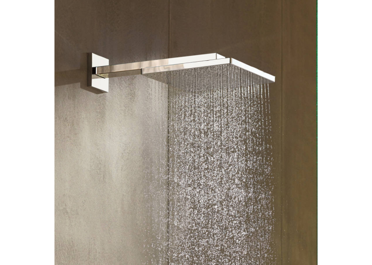 Верхній душ Hansgrohe Raindance E 300 1jet з душовим кронштейном Matt White 26238700