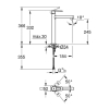 Змішувач для раковини Grohe Quadra 23404000