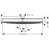 Верхній душ Hansgrohe Pulsify 260 1jet 24140000 хром