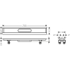 Монтажний комплект Hansgrohe uBox universal 700 мм 56011180