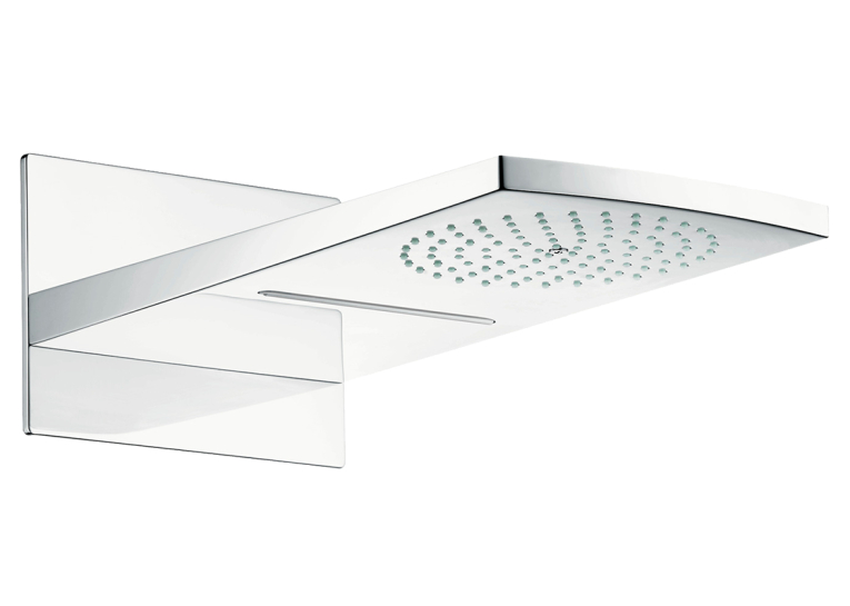Верхній душ Hansgrohe Raindance Rainfall 180 AIR 2jet, хром/білий 28433400