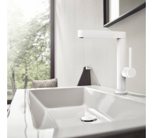 Змішувач Hansgrohe Finoris для раковини, білий матовий 76060700