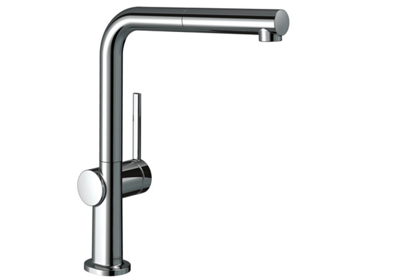 Змішувач Hansgrohe Talis M54 для кухонного миття з висувним душем Sbox 72809000