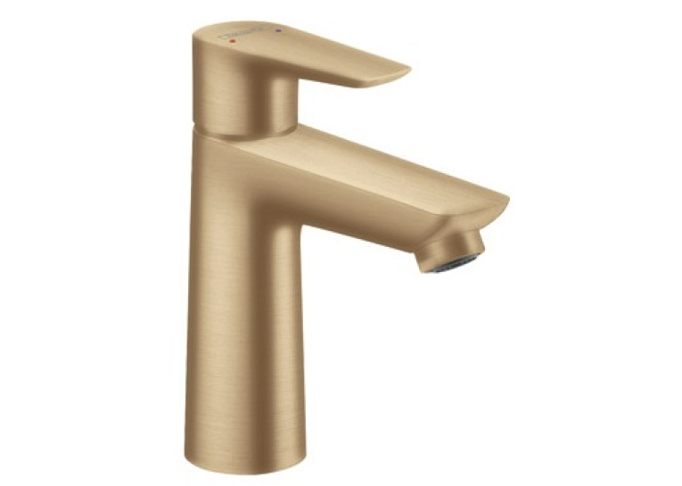 Змішувач для раковини Hansgrohe Talis E 110 із донним клапаном pop-up Brushed Bronze 71710140