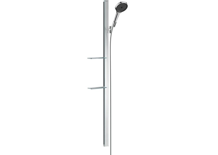 Душовий набір Hansgrohe Rainfinity 130 3jet з душовою стійкою та мильницею 27673000