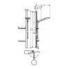 Душовий набір Hansgrohe Rainfinity 130 3jet з душовою стійкою та мильницею 27673000