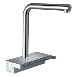 Смеситель для кухни Hansgrohe Aquno Select M81 с выдвижным душем, хром 73836000