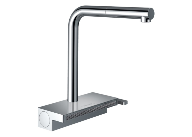 Смеситель для кухни Hansgrohe Aquno Select M81 с выдвижным душем, хром 73836000