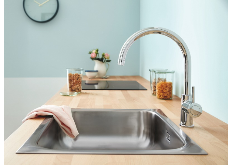 Змішувач одноважільний кухонний Grohe BauClassic 31234001
