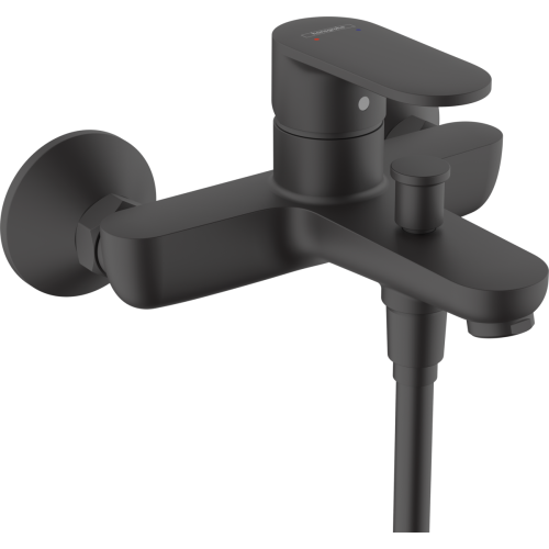 Змішувач для ванни Hansgrohe Vernis Blend одноважільний, чорний матовий 71440670 (Пошкоджене пакування)