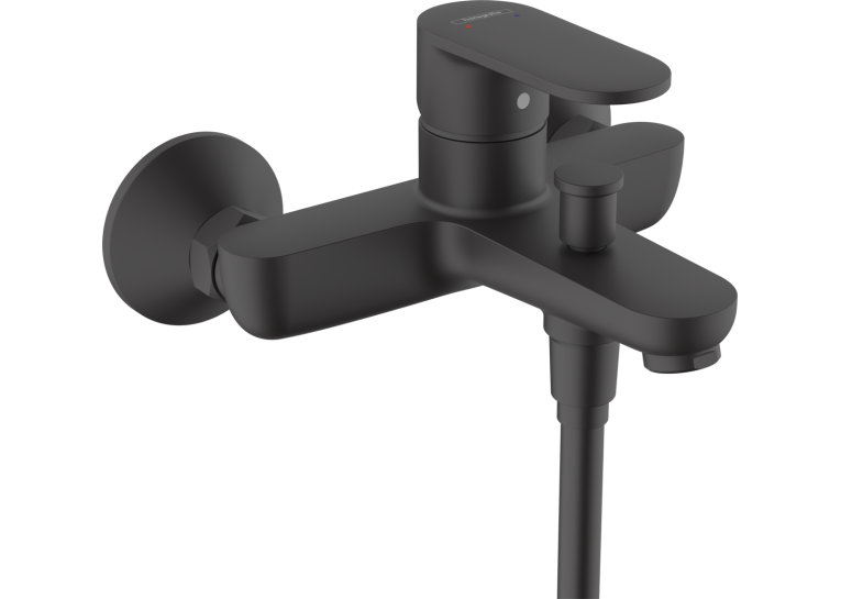 Змішувач для ванни Hansgrohe Vernis Blend одноважільний, чорний матовий 71440670 (Пошкоджене пакування)