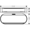 Кошик для зберігання Hansgrohe WallStoris 27913670, чорний