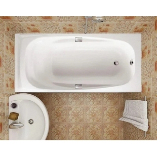 Ванна чугунная Jacob Delafon REPOS 180x85 (E2903-00) с отверстиями для ручек
