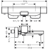 Термостат для ванни Hansgrohe Ecostat E 15774000
