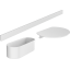 Набір аксесуарів 3в1 Hansgrohe WallStoris 27966700