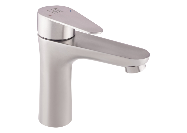 Смеситель для раковины Lidz Vida 001F (k35) LDVID001FNKS34954 Nickel