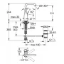 Смеситель для раковины Grohe Essence New 32628GL1 Золото