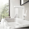 Смеситель Hansgrohe Finoris для раковины, белый матовый 76063700