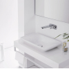 Смеситель для раковины настенный Hansgrohe PuraVida хром/белый 15084400