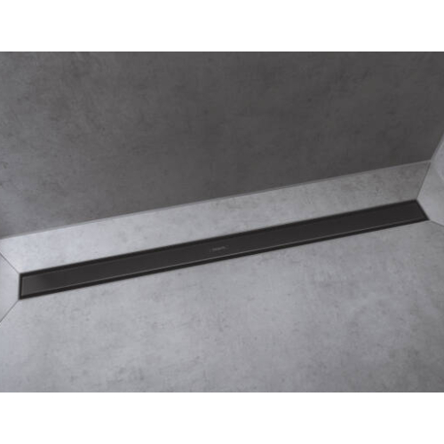 Верхняя часть Hansgrohe "RainDrain Match" для канала 700 мм Black 56037610