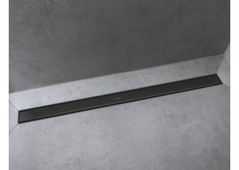 Верхня частина Hansgrohe "RainDrain Match" для каналу 700 мм Black 56037610