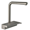 Змішувач для кухні Hansgrohe Aquno Select M81 з висувним душем, під сталь 73830800