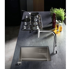 Кухонная мойка Hansgrohe S719-U400 под столешницу 450х450 Stainless Steel 43425800