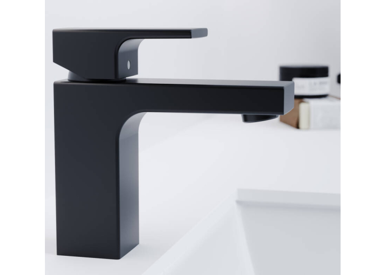 Змішувач для раковини Hansgrohe Vernis Shape 71567670 чорний