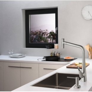 Дозатор кухонний Hansgrohe A71 для миючого засобу 500 ml Stainless Steel 40468800