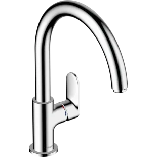 Змішувач Hansgrohe Vernis Blend M35 для кухонного миття, хром 71870000