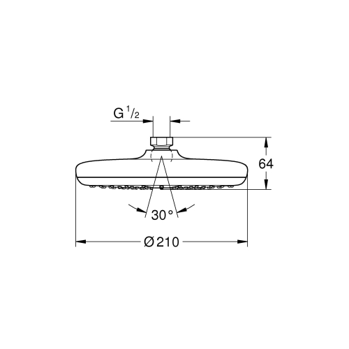 Верхний душ Grohe Tempesta 26408000