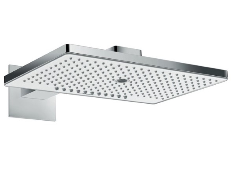 Верхній душ Hansgrohe Rainmaker Select 466х300 3jet хром/білий 24007400