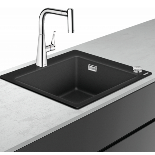 Кухонный комплект мойка со смесителем Hansgrohe C51-F450-01 43212000