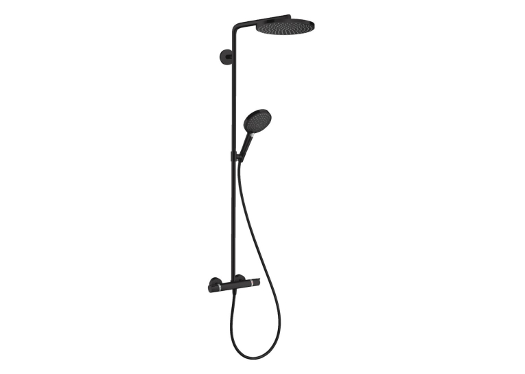 Душова система Hansgrohe Raindance Select S Showerpipe 240 1jet із термостатом, чорний матовий 27633670