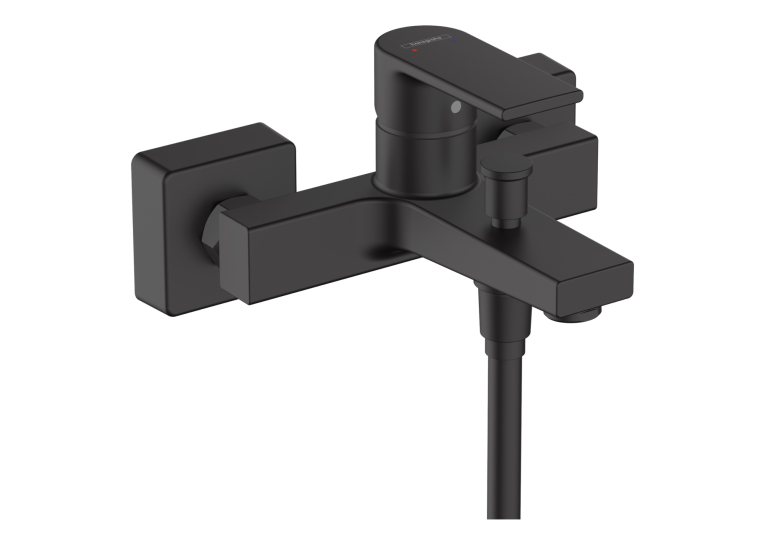 Змішувач для ванни одноважільний Hansgrohe Vernis Shape 71450670 чорний матовий