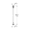 Душовий шланг GROHE Silverflex 28388DC0 Сталь