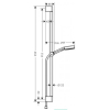 Душевой набор Hansgrohe Pulsify Select EcoSmart со штангой 90 см 24171670