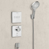 Термостат для душа Hansgrohe ShowerSelect Glass Highfow White 15735400