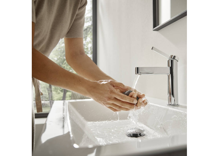 Смеситель Hansgrohe Finoris для раковины, белый матовый 76020700