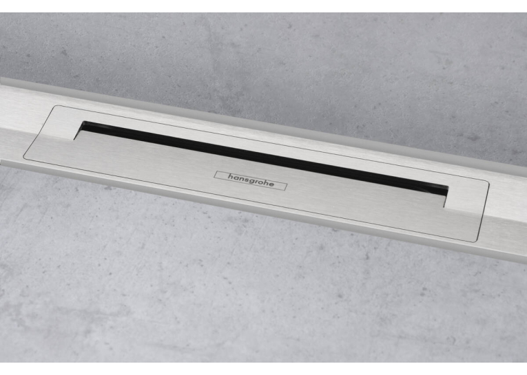 Верхня частина Hansgrohe "RainDrain Flex" для каналу (пристінна) 700 мм Brushed Stainless Steel 56050800