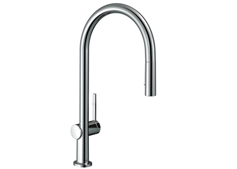 Змішувач Hansgrohe Talis M54 для кухонного миття з висувним душем Sbox 72801000