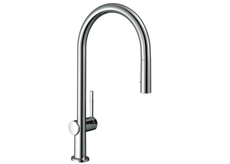 Змішувач Hansgrohe Talis M54 для кухонного миття з висувним душем Sbox 72801000