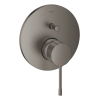 Смеситель однорычажный с переключателем на 2 положения GROHE Essence 24058AL1 Графит матовый