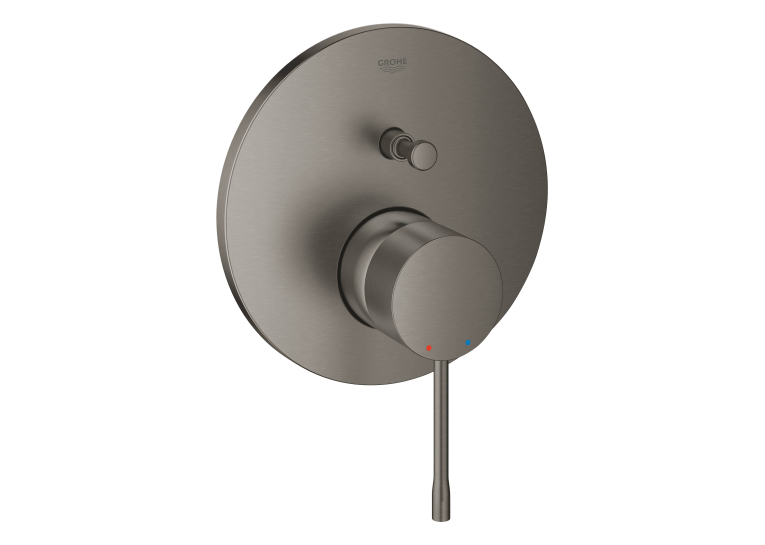 Смеситель однорычажный с переключателем на 2 положения GROHE Essence 24058AL1 Графит матовый