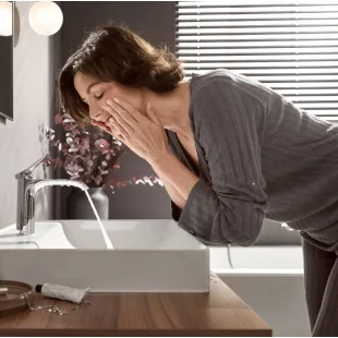 Смеситель Hansgrohe Vivenis для раковины, белый матовый 75012700