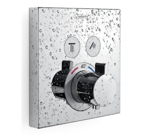 Термостат для душа Hansgrohe ShowerSelect Brushed Bronze 15763140