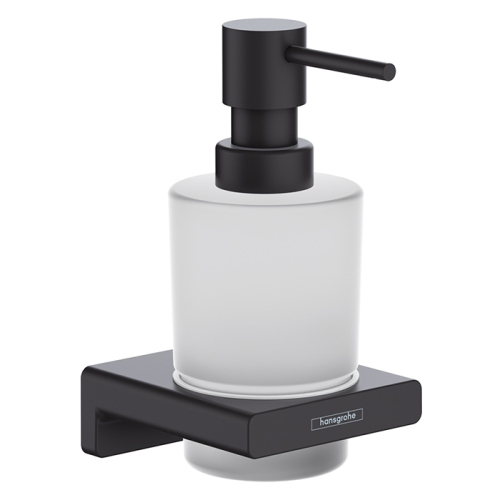 Дозатор для рідкого мила Hansgrohe AddStoris 41745670 чорний матовий (Пошкоджене пакування)