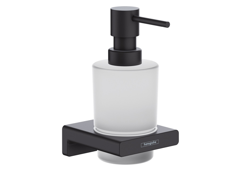 Дозатор для рідкого мила Hansgrohe AddStoris 41745670 чорний матовий (Пошкоджене пакування)