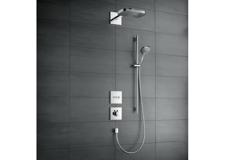Верхній душ Hansgrohe Raindance Select E 300 3jet, хром 26468000